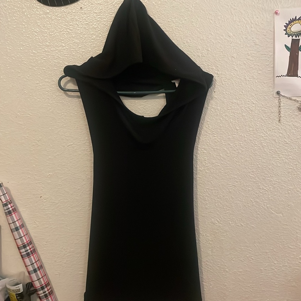 Womens Hooded Tank Top Size Small